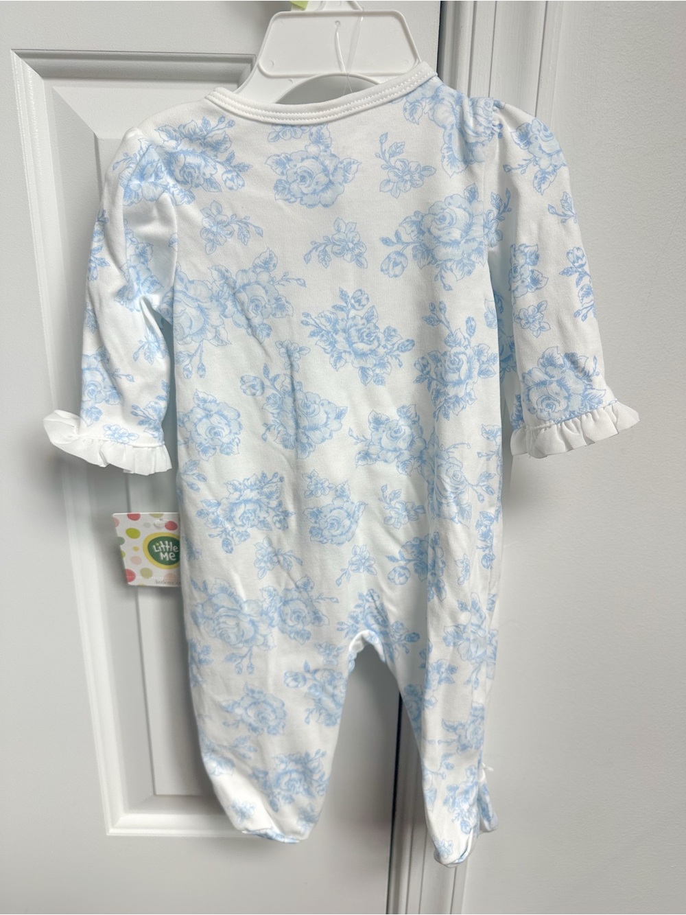 Little Me floral sleeper 3m new with tags - Picture 3 of 3